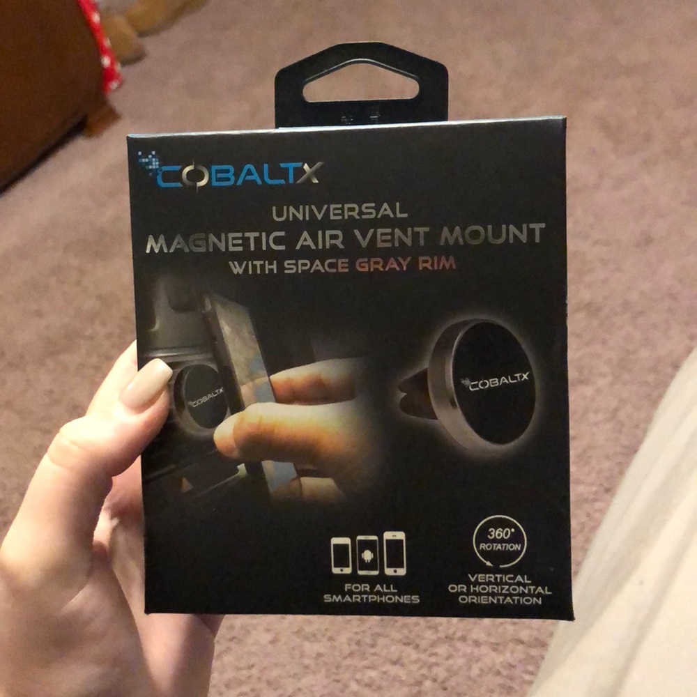 universal magnetic air vent mount for phone